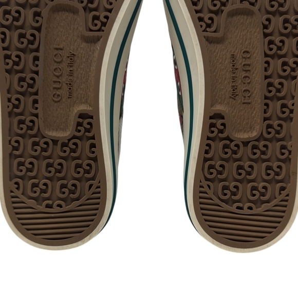 Gucci x Disney Mickey Mouse 1977 GG Sneakers Tennis Shoes Size EU 37.5 / 7.5 / 8 - Picture 15 of 16